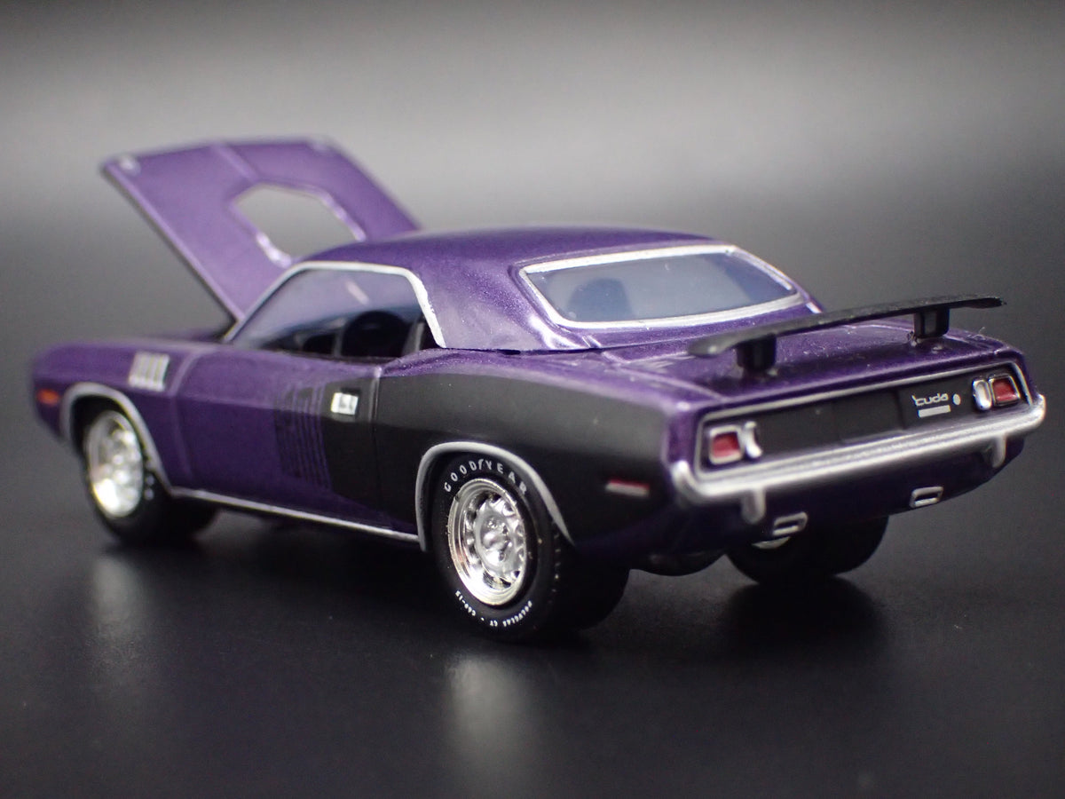 1971 71 PLYMOUTH HEMI CUDA PURPLE 1:64 SCALE COLLECTIBLE DIECAST MODEL CAR