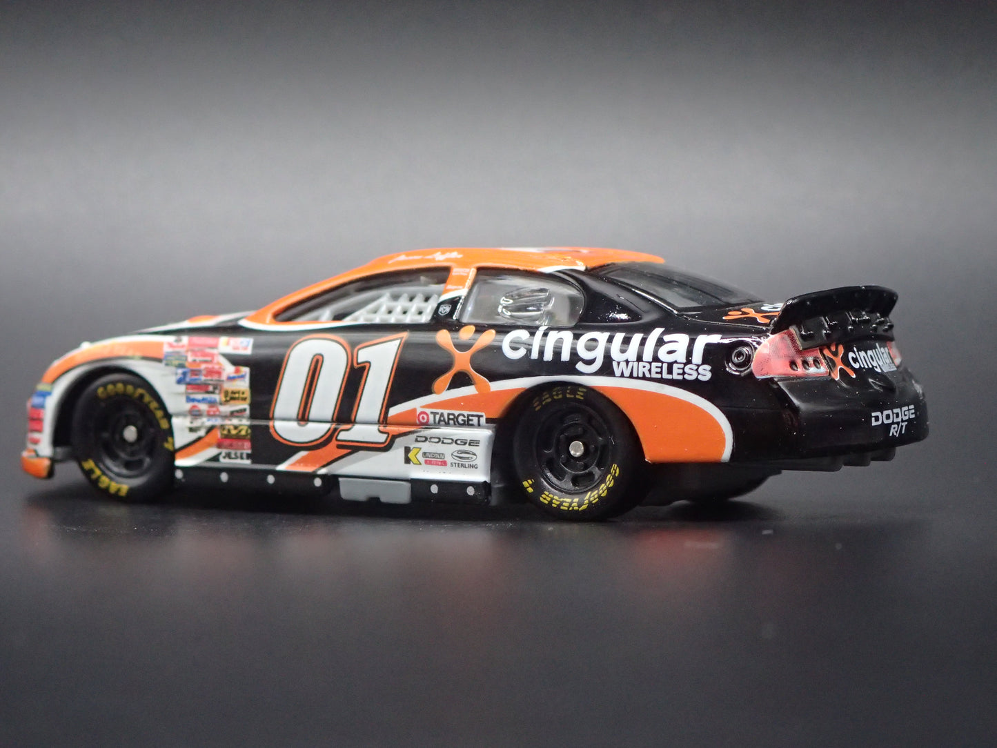 2001 01 DODGE INTREPID 01 JASON LEFFLER NASCAR 1:64 SCALE DIECAST MODEL CAR