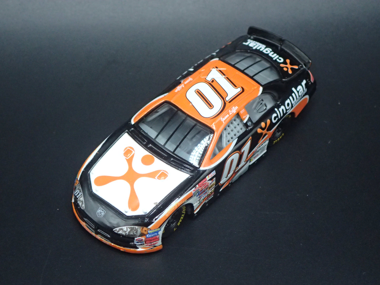 2001 01 DODGE INTREPID 01 JASON LEFFLER NASCAR 1:64 SCALE DIECAST MODEL CAR
