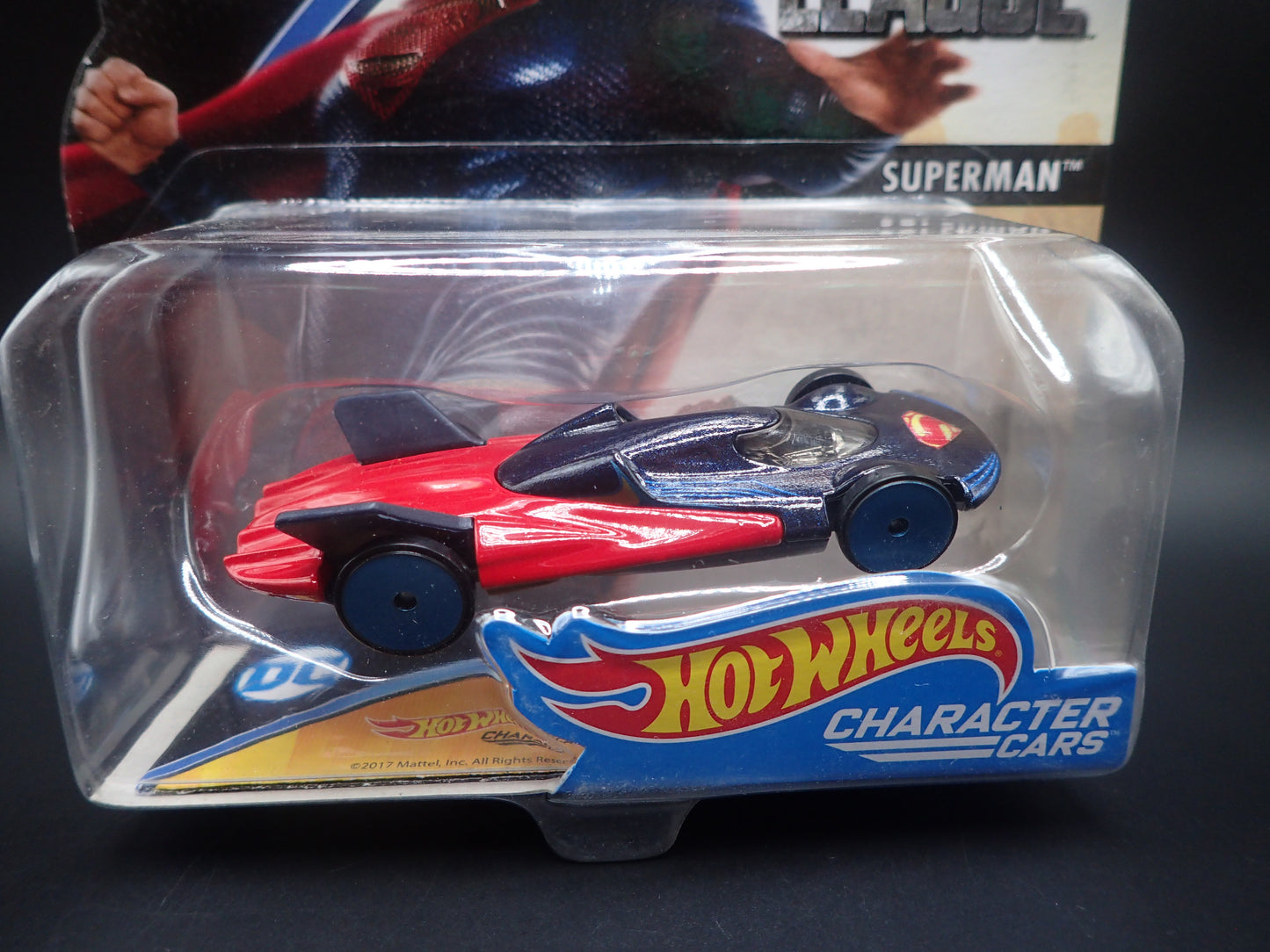 2016 HOT WHEELS DC SUPERMAN HOT WHEELS CHARACTER CARS JUSTICE LEAGUE 1/64