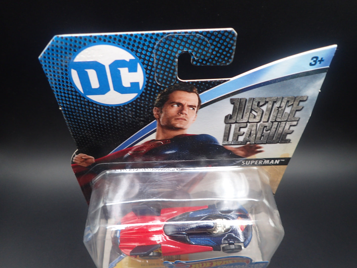 2016 HOT WHEELS DC SUPERMAN HOT WHEELS CHARACTER CARS JUSTICE LEAGUE 1/64