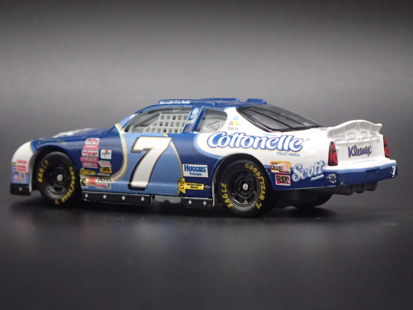 2001 01 CHEVROLET MONTE CARLO 7 RANDY LAJOIE NASCAR 1:64 SCALE DIECAST MODEL CAR