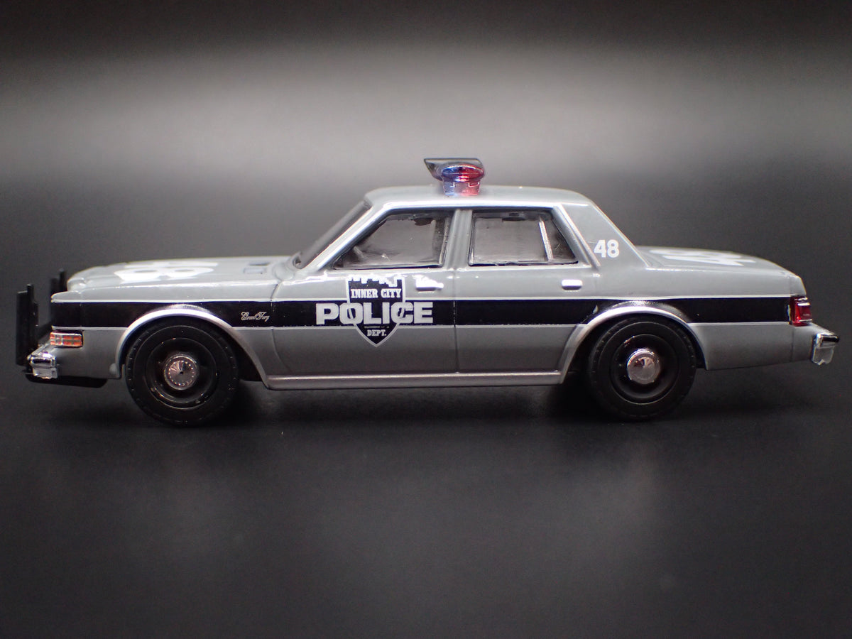1984 84 PLYMOUTH GRAND FURY DETROIT MICHIGAN POLICE 1:64 SCALE DIECAST MODEL CAR