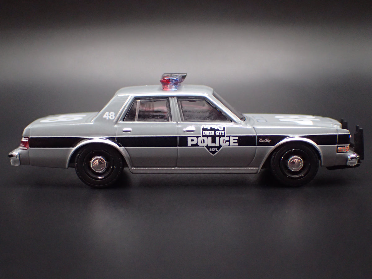 1984 84 PLYMOUTH GRAND FURY DETROIT MICHIGAN POLICE 1:64 SCALE DIECAST MODEL CAR