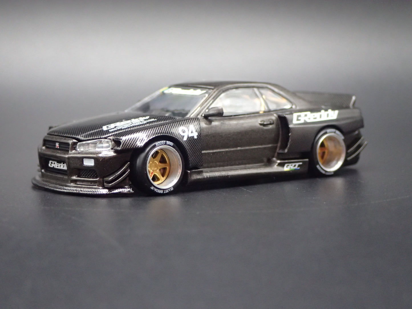 1999-2002 NISSAN SKYLINE GTR R34 KAIDO WORKS V2 1:64 SCALE DIECAST MODEL CAR