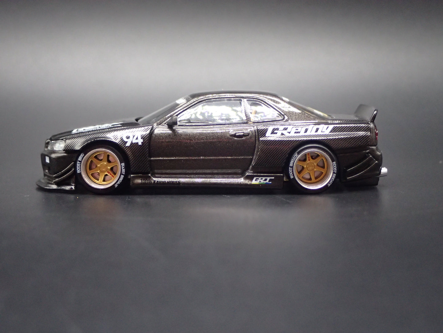 1999-2002 NISSAN SKYLINE GTR R34 KAIDO WORKS V2 1:64 SCALE DIECAST MODEL CAR