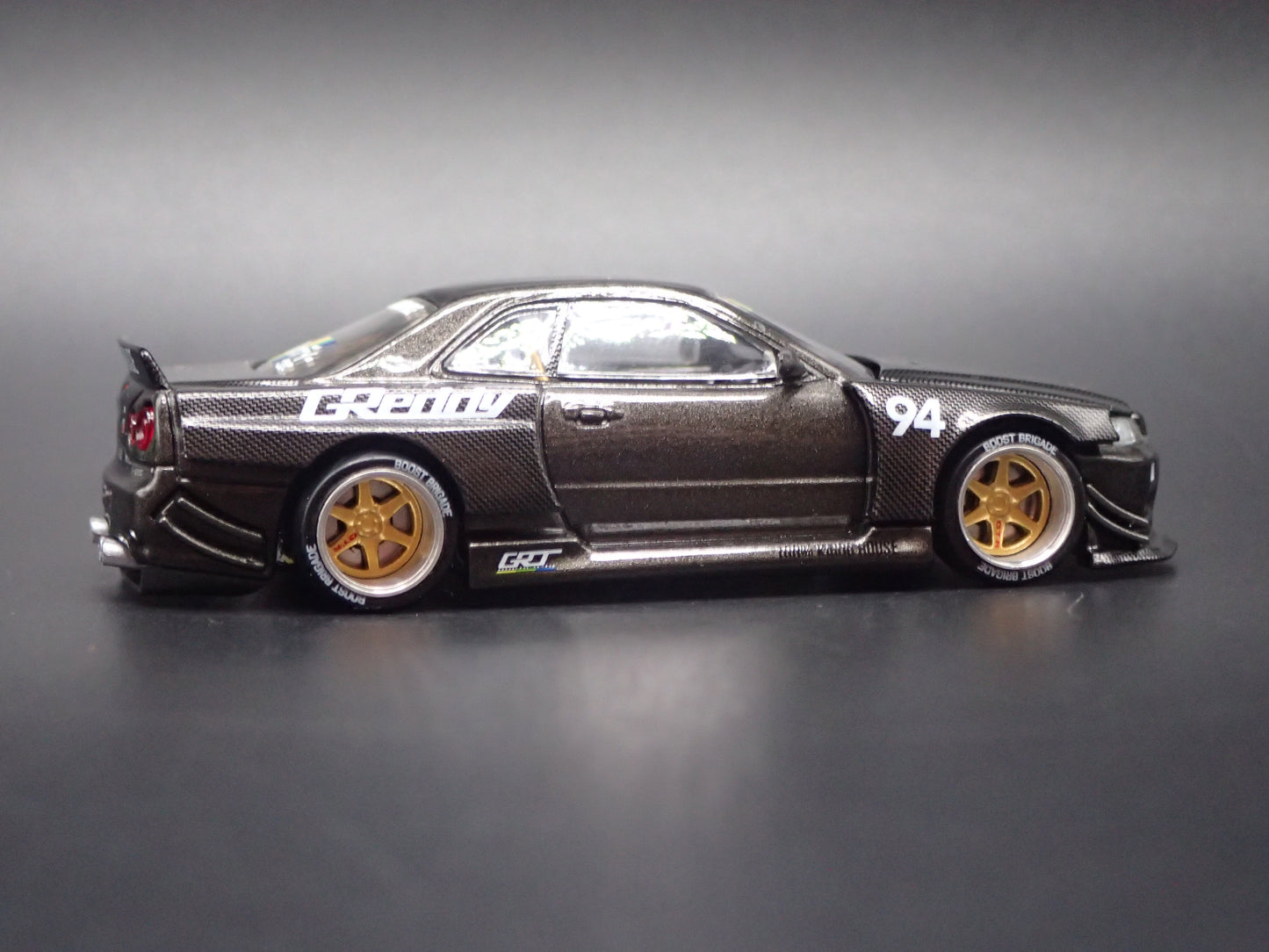 1999-2002 NISSAN SKYLINE GTR R34 KAIDO WORKS V2 1:64 SCALE DIECAST MODEL CAR