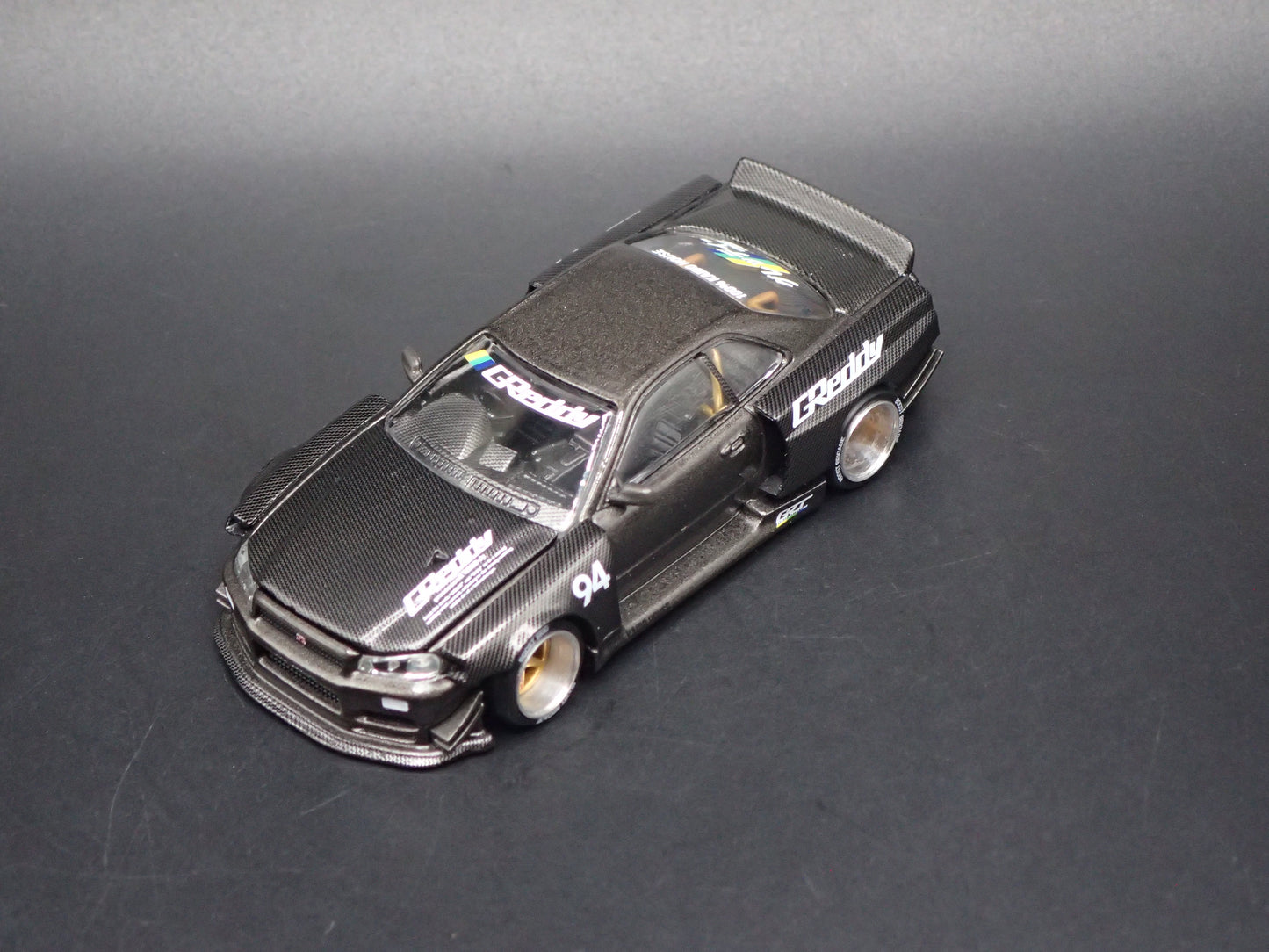 1999-2002 NISSAN SKYLINE GTR R34 KAIDO WORKS V2 1:64 SCALE DIECAST MODEL CAR