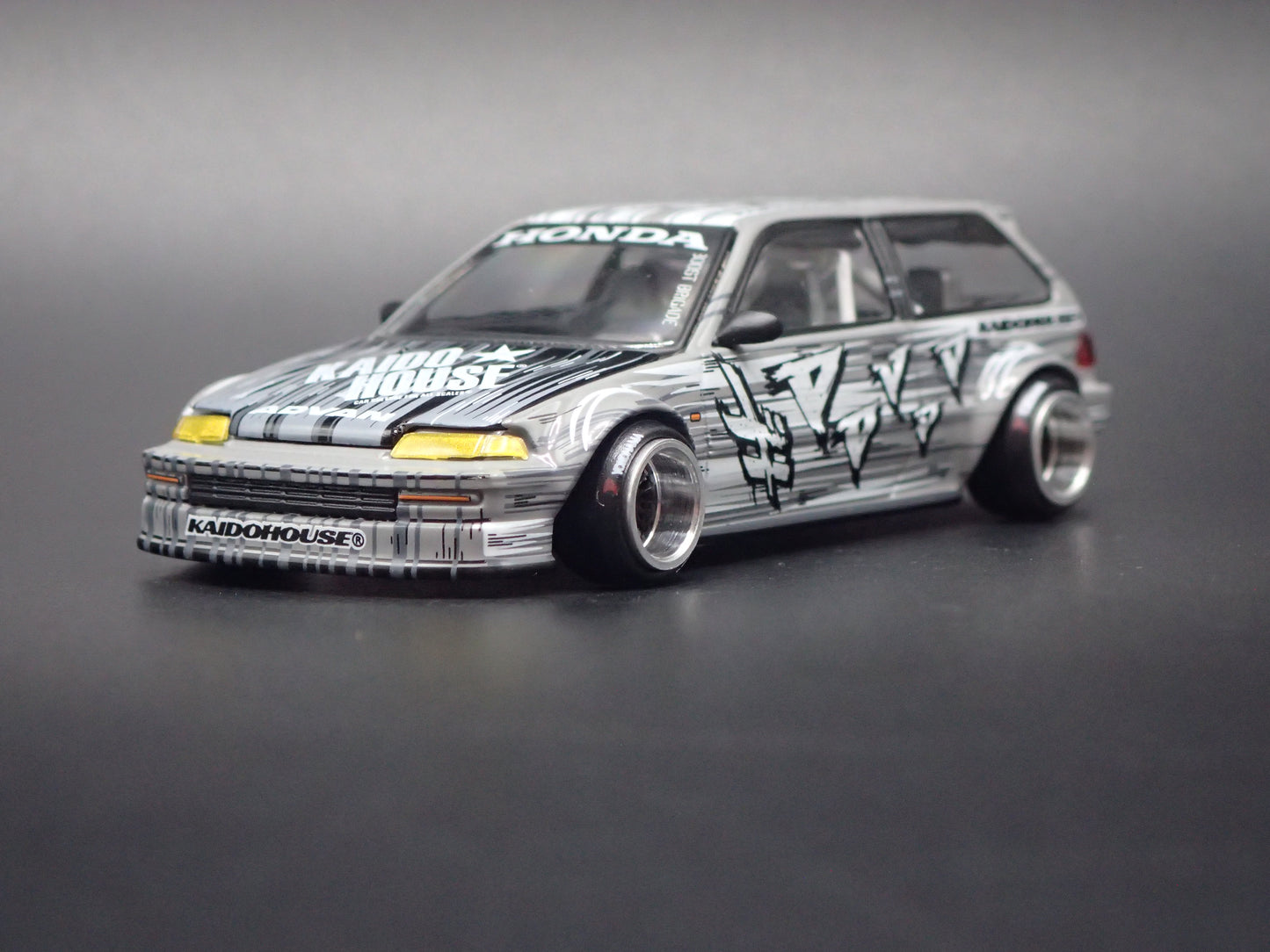 1987-1991 HONDA CIVIC EF HATCH MANGA V1 KAIDO HOUSE 1:64 SCALE DIECAST MODEL CAR