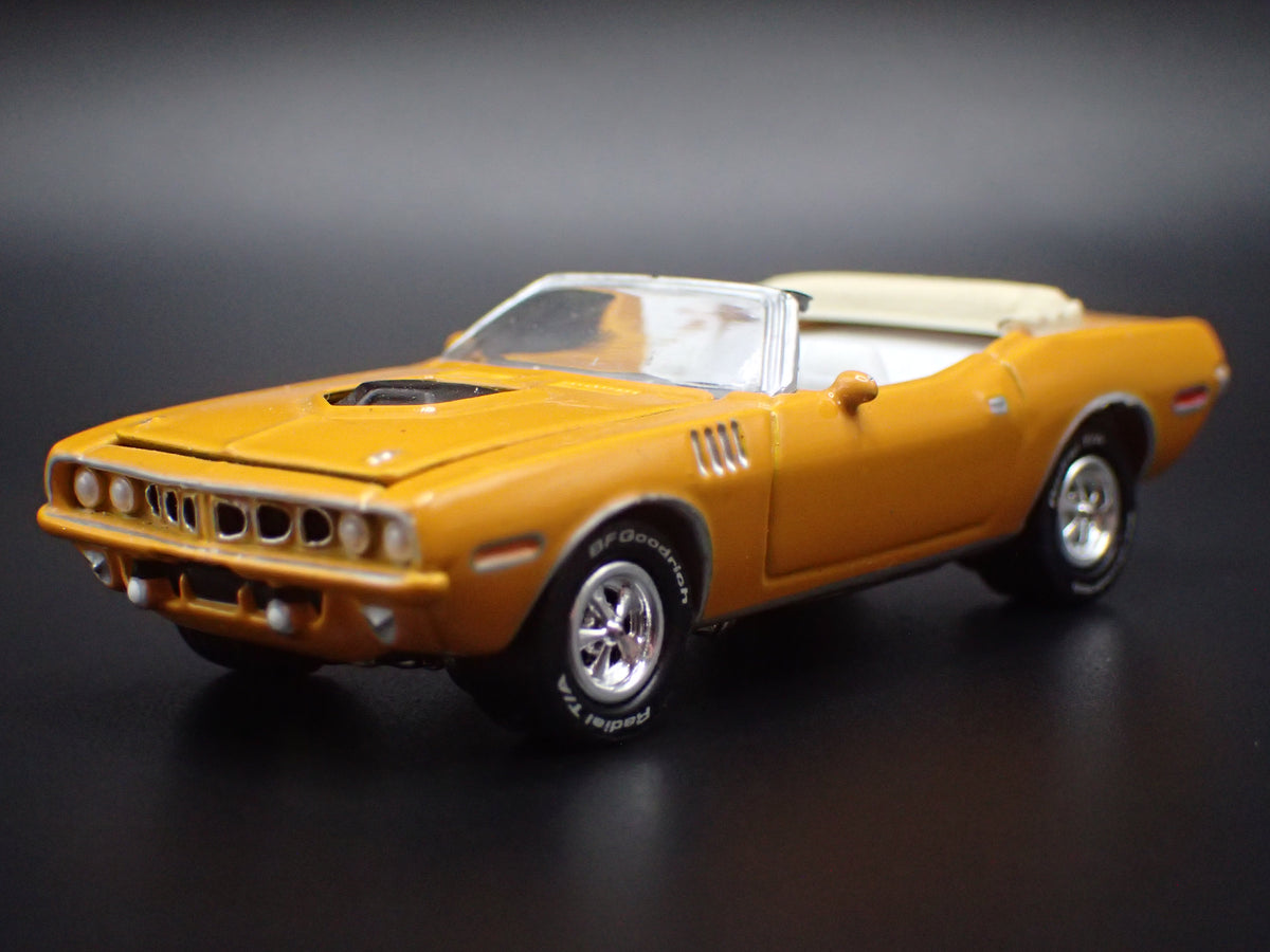 1971 71 PLYMOUTH HEMI CUDA CONVERTIBLE NASH BRIDGES 1/64 SCALE DIECAST MODEL CAR