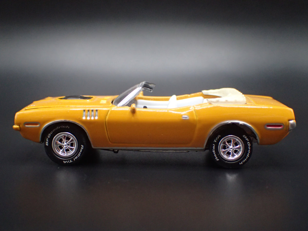 1971 71 PLYMOUTH HEMI CUDA CONVERTIBLE NASH BRIDGES 1/64 SCALE DIECAST MODEL CAR