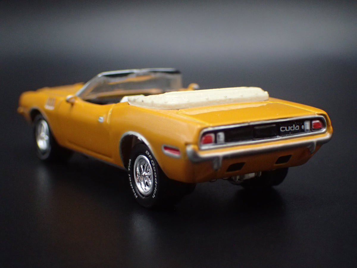 1971 71 PLYMOUTH HEMI CUDA CONVERTIBLE NASH BRIDGES 1/64 SCALE DIECAST MODEL CAR