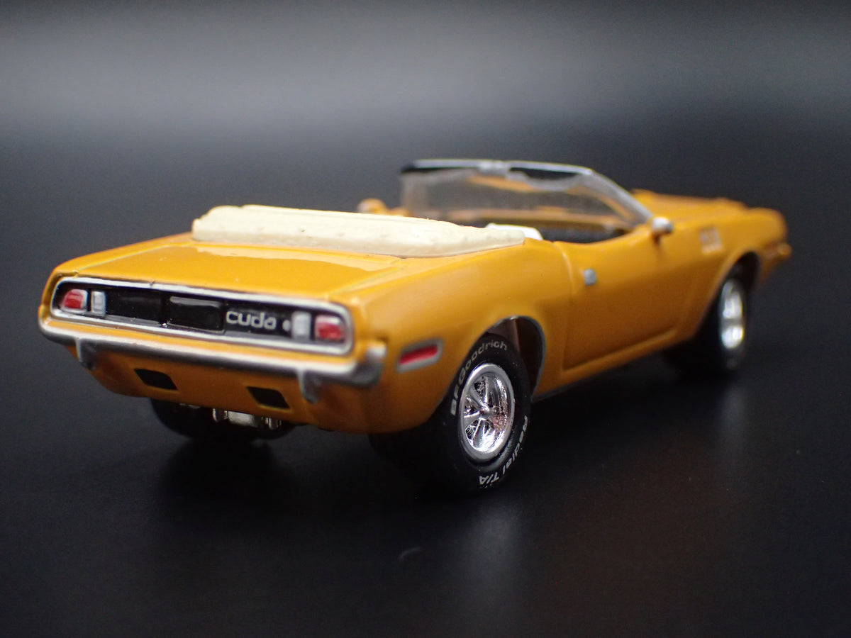 1971 71 PLYMOUTH HEMI CUDA CONVERTIBLE NASH BRIDGES 1/64 SCALE DIECAST MODEL CAR
