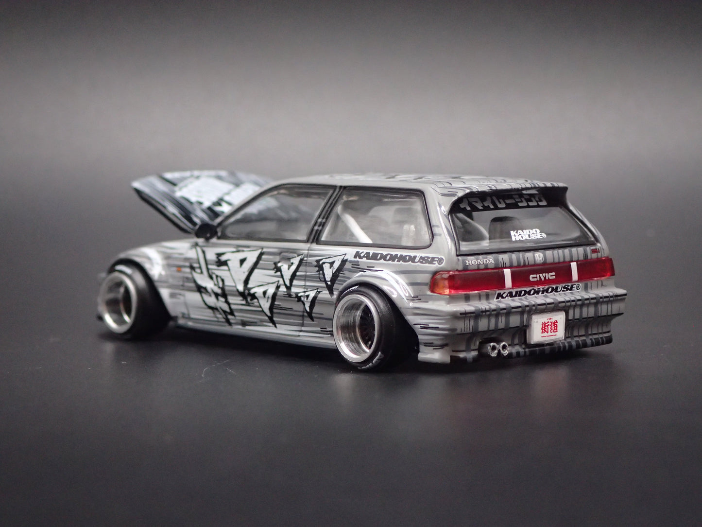 1987-1991 HONDA CIVIC EF HATCH MANGA V1 KAIDO HOUSE 1:64 SCALE DIECAST MODEL CAR