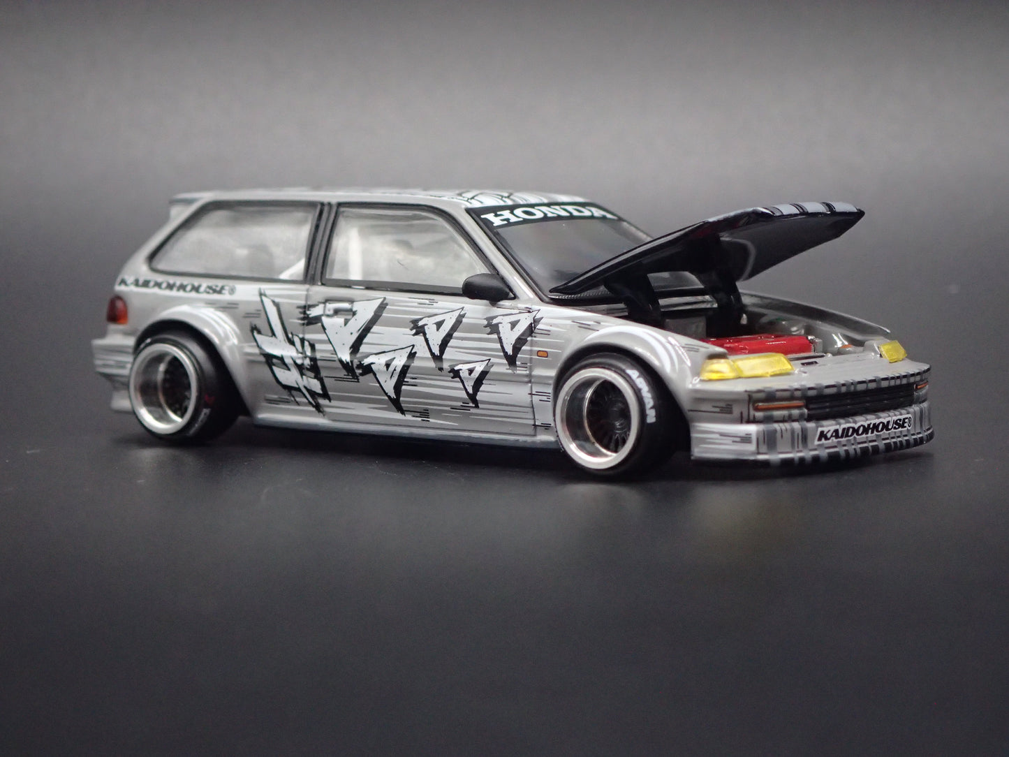 1987-1991 HONDA CIVIC EF HATCH MANGA V1 KAIDO HOUSE 1:64 SCALE DIECAST MODEL CAR