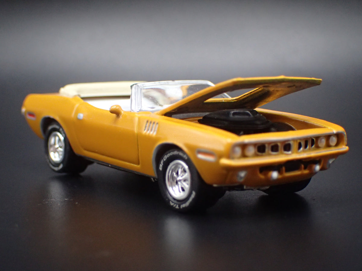 1971 71 PLYMOUTH HEMI CUDA CONVERTIBLE NASH BRIDGES 1/64 SCALE DIECAST MODEL CAR
