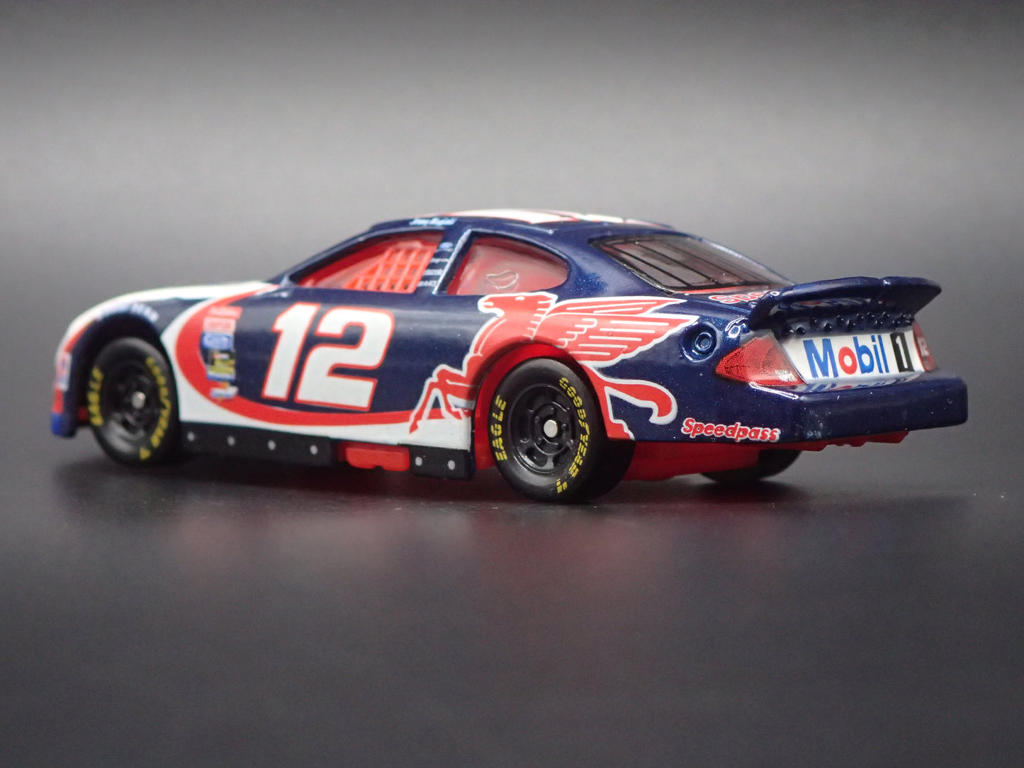 2001 01 FORD TAURUS 12 JEREMY MAYFIELD NASCAR 1:64 SCALE DIECAST MODEL CAR
