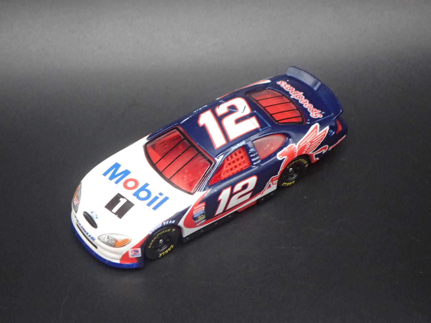 2001 01 FORD TAURUS 12 JEREMY MAYFIELD NASCAR 1:64 SCALE DIECAST MODEL CAR