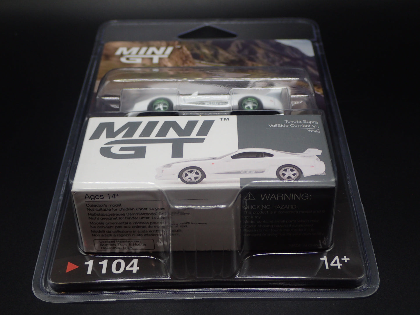 TOYOTA SUPRA VEILSIDE COMBAT VI #1104 CHASE 2026 TSM MINI GT 1/64 SCALE