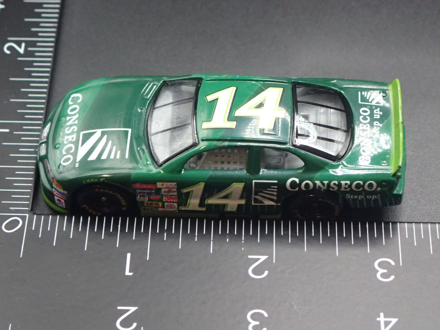 2001 PONTIAC GRAND PRIX 14 RON HORNADAY NASCAR 1:64 SCALE DIECAST MODEL CAR