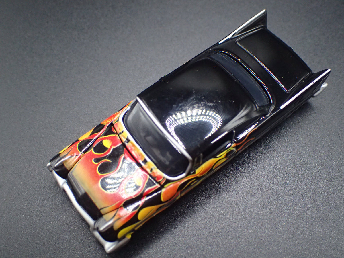 1958 58 PLYMOUTH BELVEDERE BLACK 1/64 SCALE COLLECTIBLE DIECAST MODEL CAR