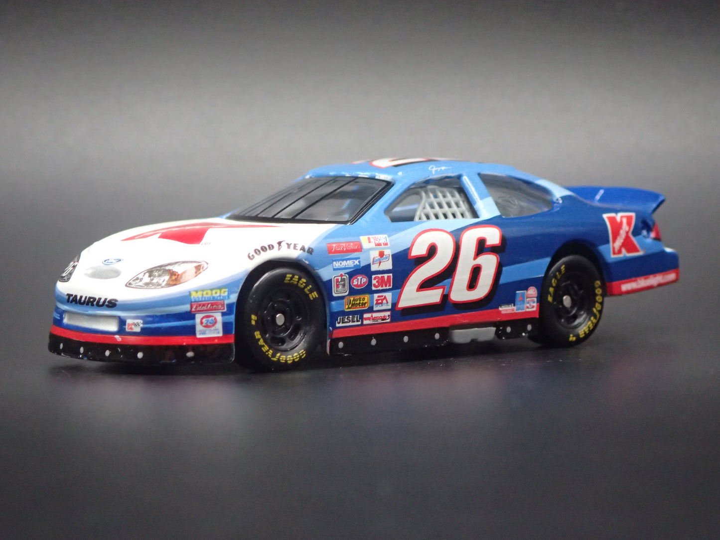 2001 01 FORD TAURUS 26 JIMMY SPENCER NASCAR 1:64 SCALE DIECAST MODEL CAR