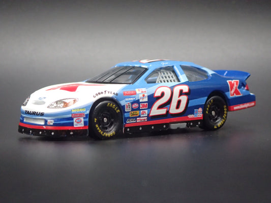 2001 01 FORD TAURUS 26 JIMMY SPENCER NASCAR 1:64 SCALE DIECAST MODEL CAR