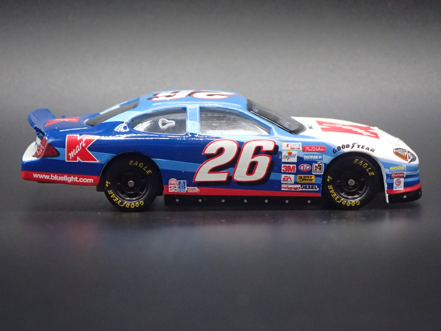 2001 01 FORD TAURUS 26 JIMMY SPENCER NASCAR 1:64 SCALE DIECAST MODEL CAR