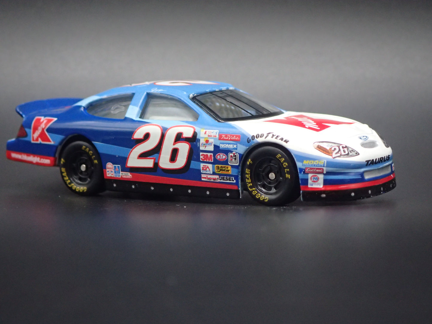 2001 01 FORD TAURUS 26 JIMMY SPENCER NASCAR 1:64 SCALE DIECAST MODEL CAR