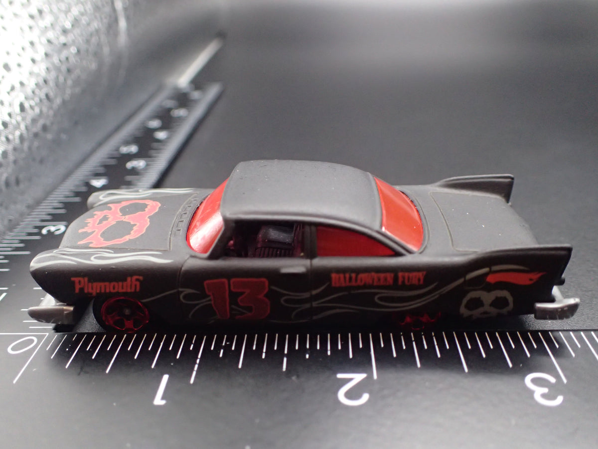 1957 57 PLYMOUTH FURY HALLWEEN 1/64 SCALE COLLECTIBLE DIECAST MODEL CAR