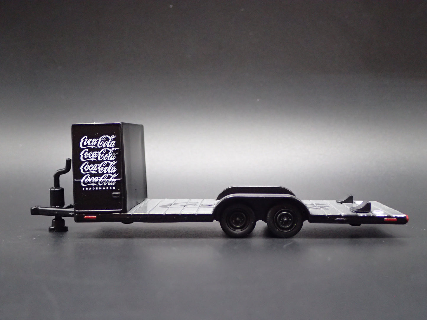 COKE COCA COLA RACING FLATBED CAR HAULER TRAILER 1:64 SCALE DIORAMA PROP MODEL CAR