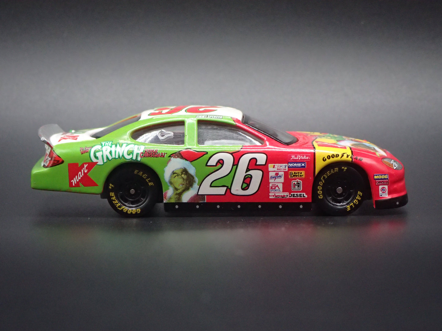 2001 01 FORD TAURUS 26 JIMMY SPENCER NASCAR 1:64 SCALE DIECAST MODEL CAR
