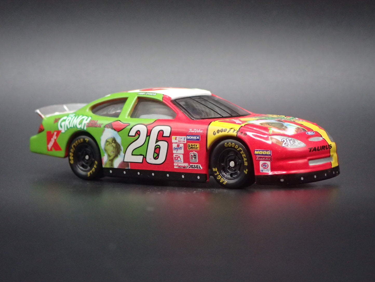 2001 01 FORD TAURUS 26 JIMMY SPENCER NASCAR 1:64 SCALE DIECAST MODEL CAR