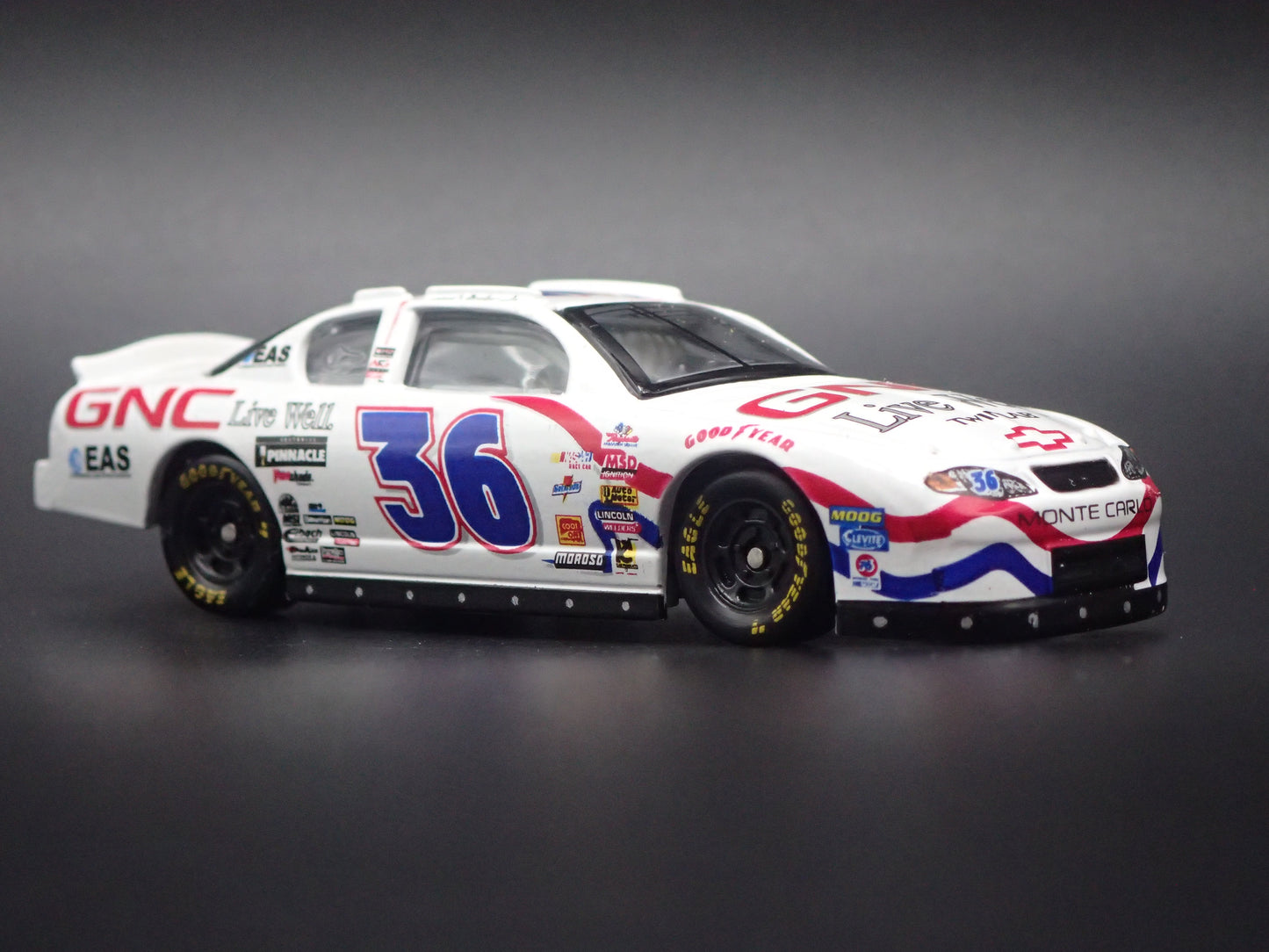 2001 01 CHEVROLET MONTE CARLO 36 HANK PARKER JR NASCAR 1:64 SCALE DIECAST MODEL CAR