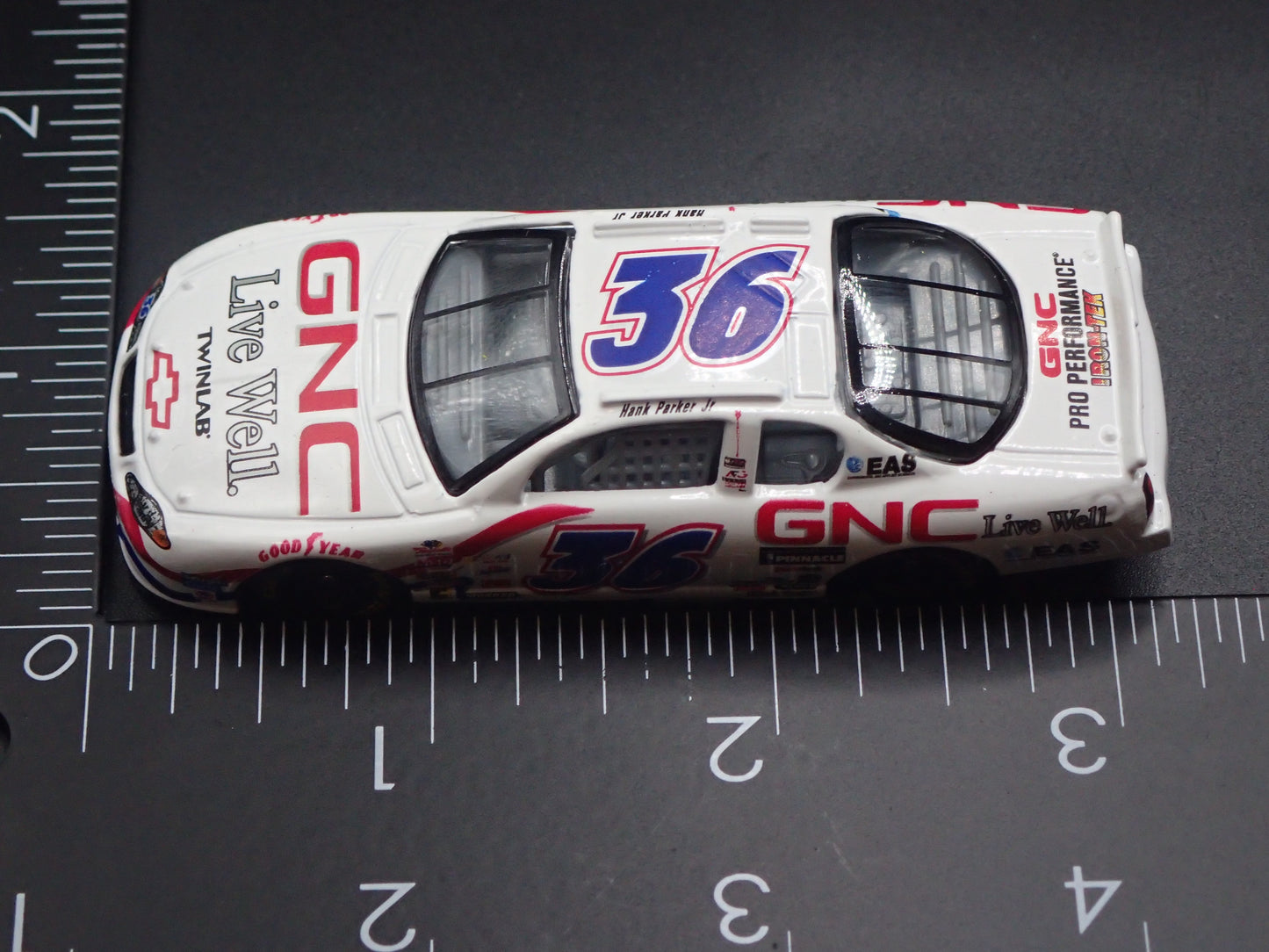 2001 01 CHEVROLET MONTE CARLO 36 HANK PARKER JR NASCAR 1:64 SCALE DIECAST MODEL CAR