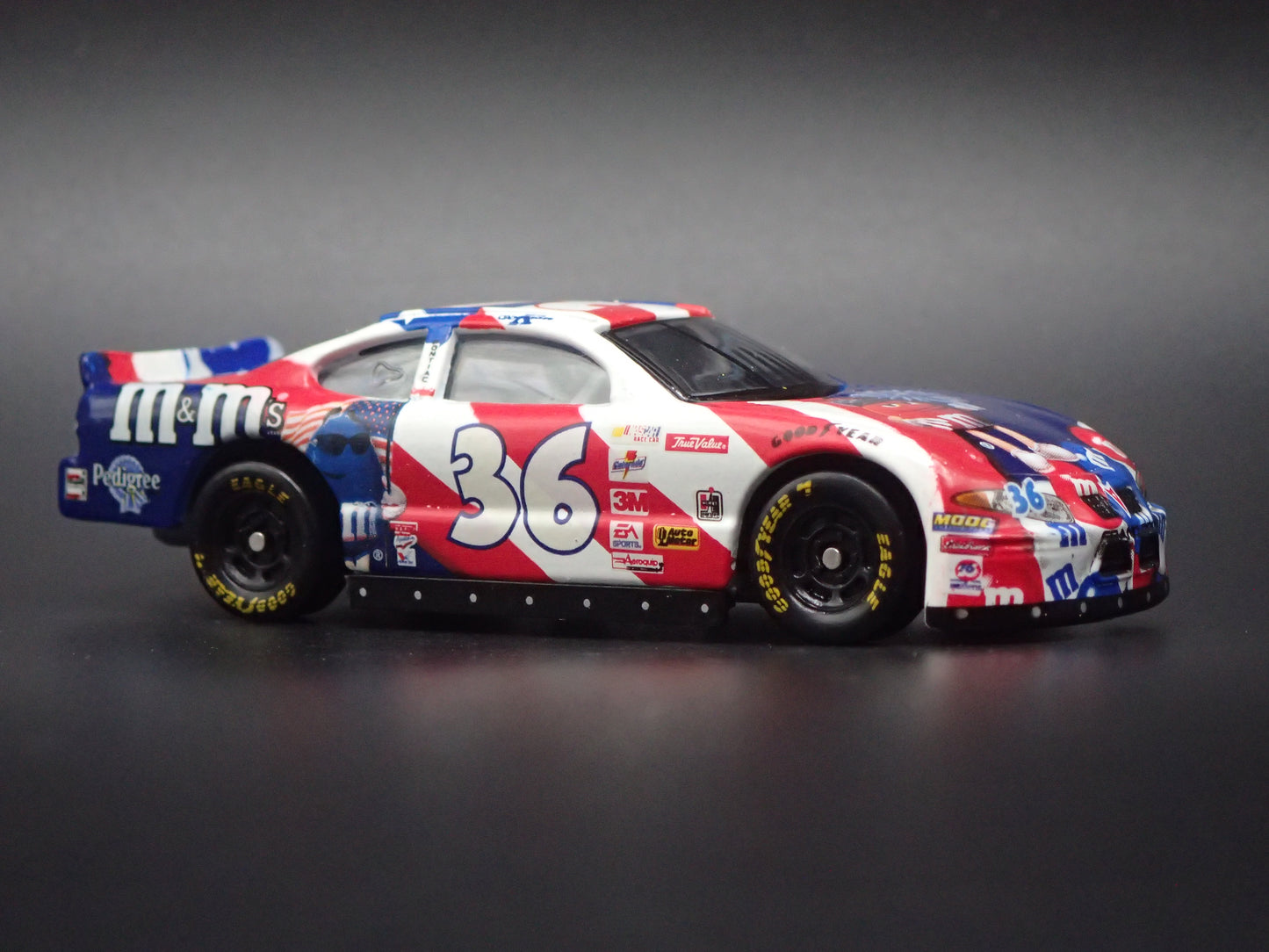 2001 PONTIAC GRAND PRIX 36 KEN SCHRADER NASCAR 1:64 SCALE DIECAST MODEL CAR