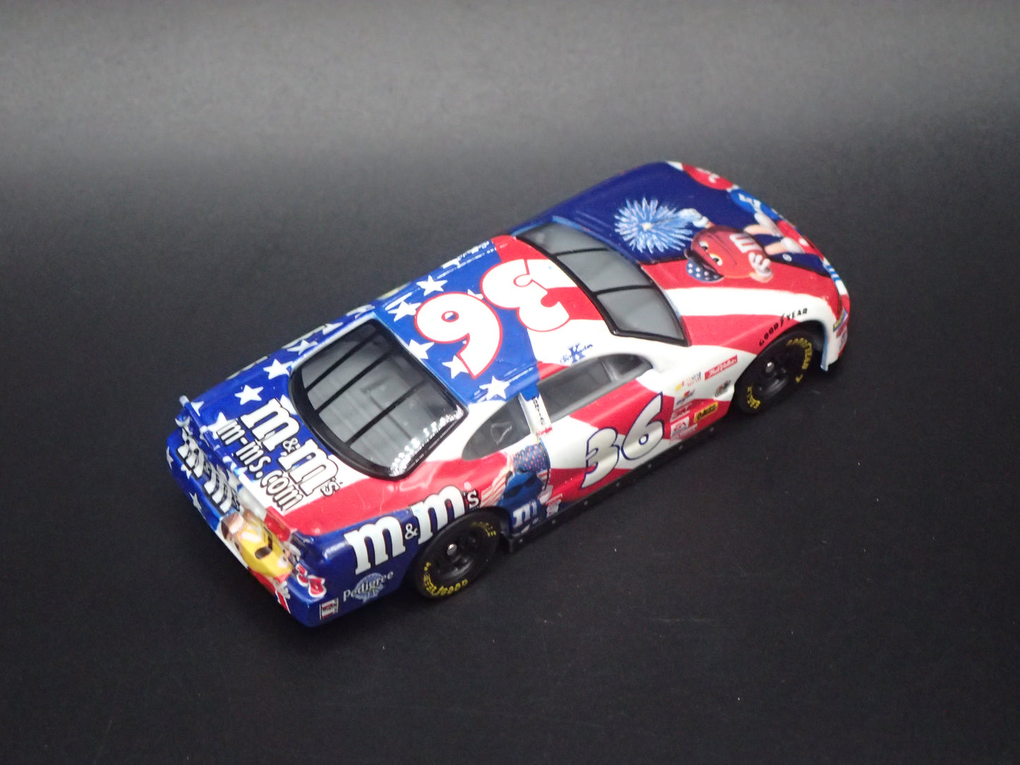 2001 PONTIAC GRAND PRIX 36 KEN SCHRADER NASCAR 1:64 SCALE DIECAST MODEL CAR