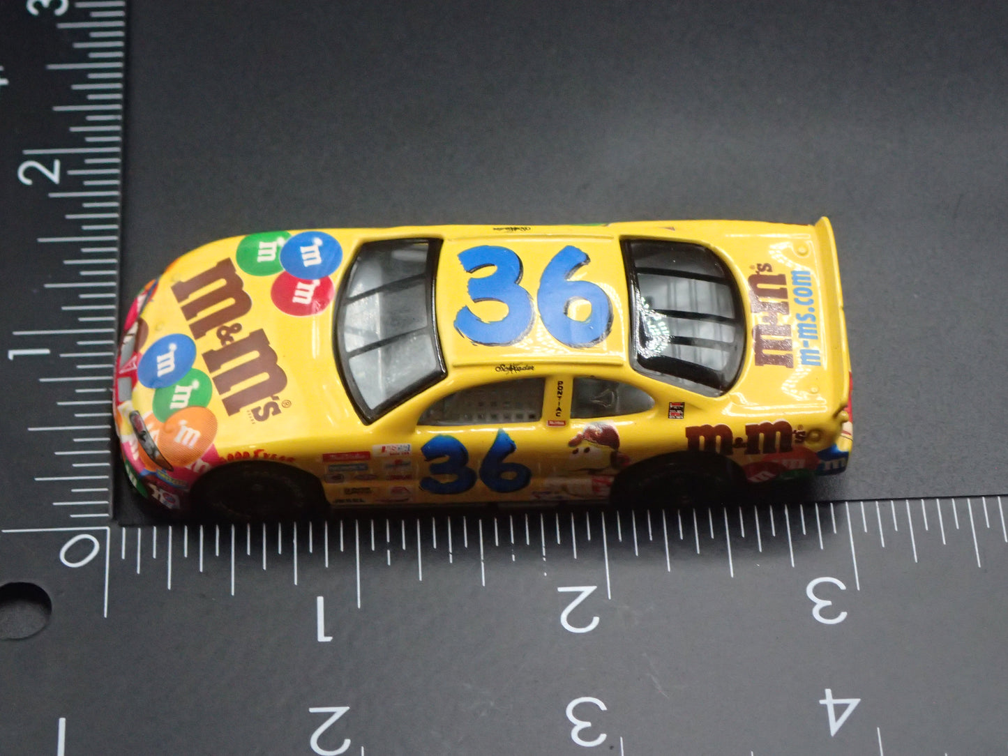 2001 PONTIAC GRAND PRIX 36 KEN SCHRADER NASCAR 1:64 SCALE DIECAST MODEL CAR
