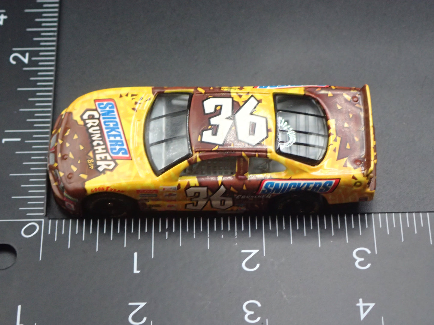 2001 PONTIAC GRAND PRIX 36 KEN SCHRADER NASCAR 1:64 SCALE DIECAST MODEL CAR