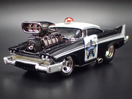 1957 57 PLYMOUTH FURY POLICE 1/64 SCALE COLLECTIBLE DIECAST MODEL CAR