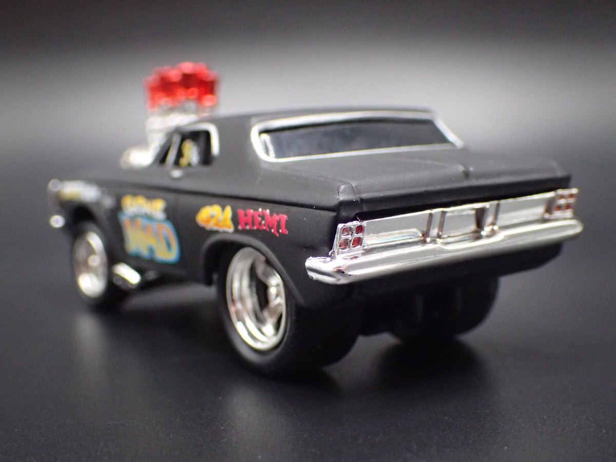 1963 63 PLYMOUTH SAVOY NHRA BLACK 1/64 SCALE COLLECTIBLE DIECAST MODEL CAR