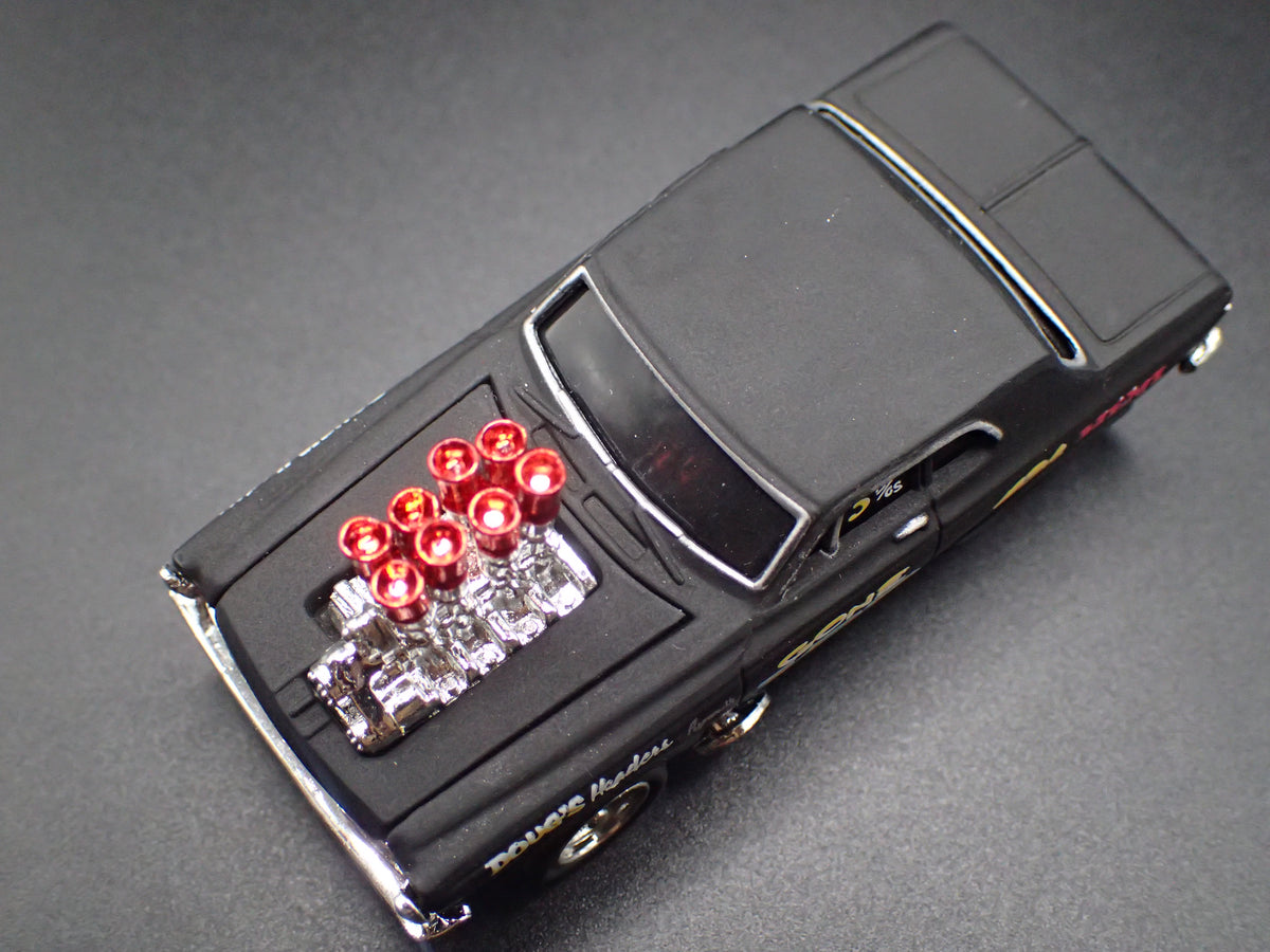 1963 63 PLYMOUTH SAVOY NHRA BLACK 1/64 SCALE COLLECTIBLE DIECAST MODEL CAR