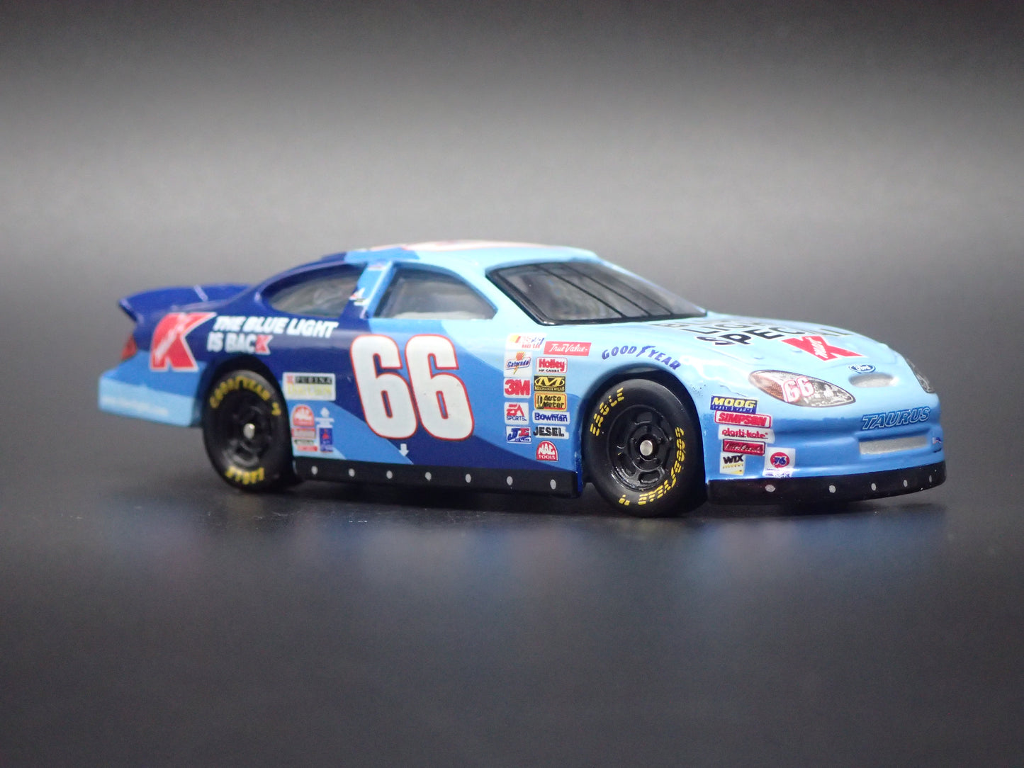 2001 01 FORD TAURUS 66 TODD BODINE NASCAR 1:64 SCALE DIECAST MODEL CAR
