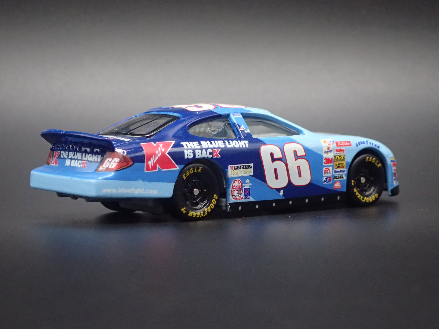 2001 01 FORD TAURUS 66 TODD BODINE NASCAR 1:64 SCALE DIECAST MODEL CAR