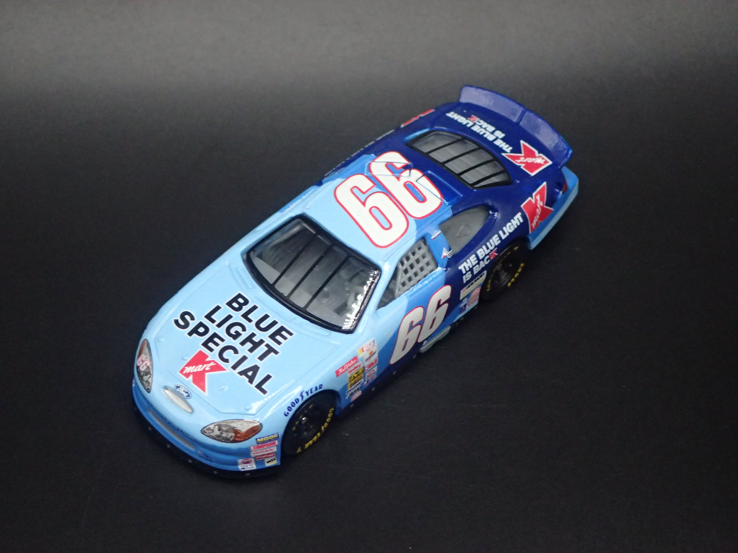 2001 01 FORD TAURUS 66 TODD BODINE NASCAR 1:64 SCALE DIECAST MODEL CAR