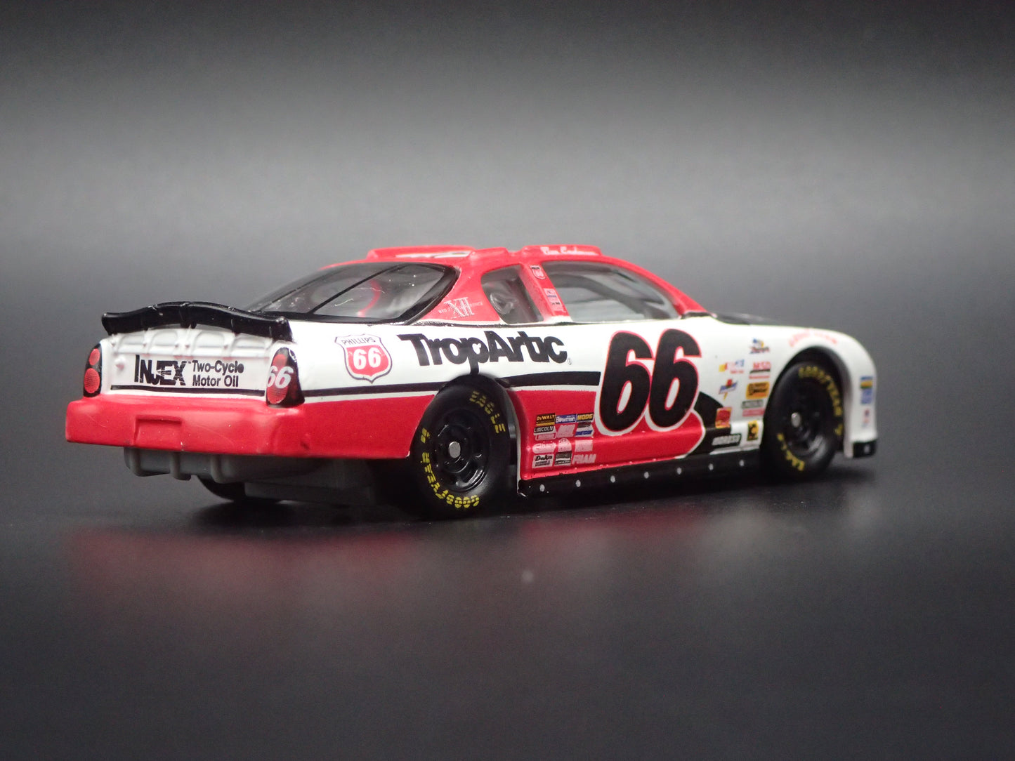 2001 01 CHEVROLET MONTE CARLO 66 PHILLIPS 66 NASCAR 1:64 SCALE DIECAST MODEL CAR