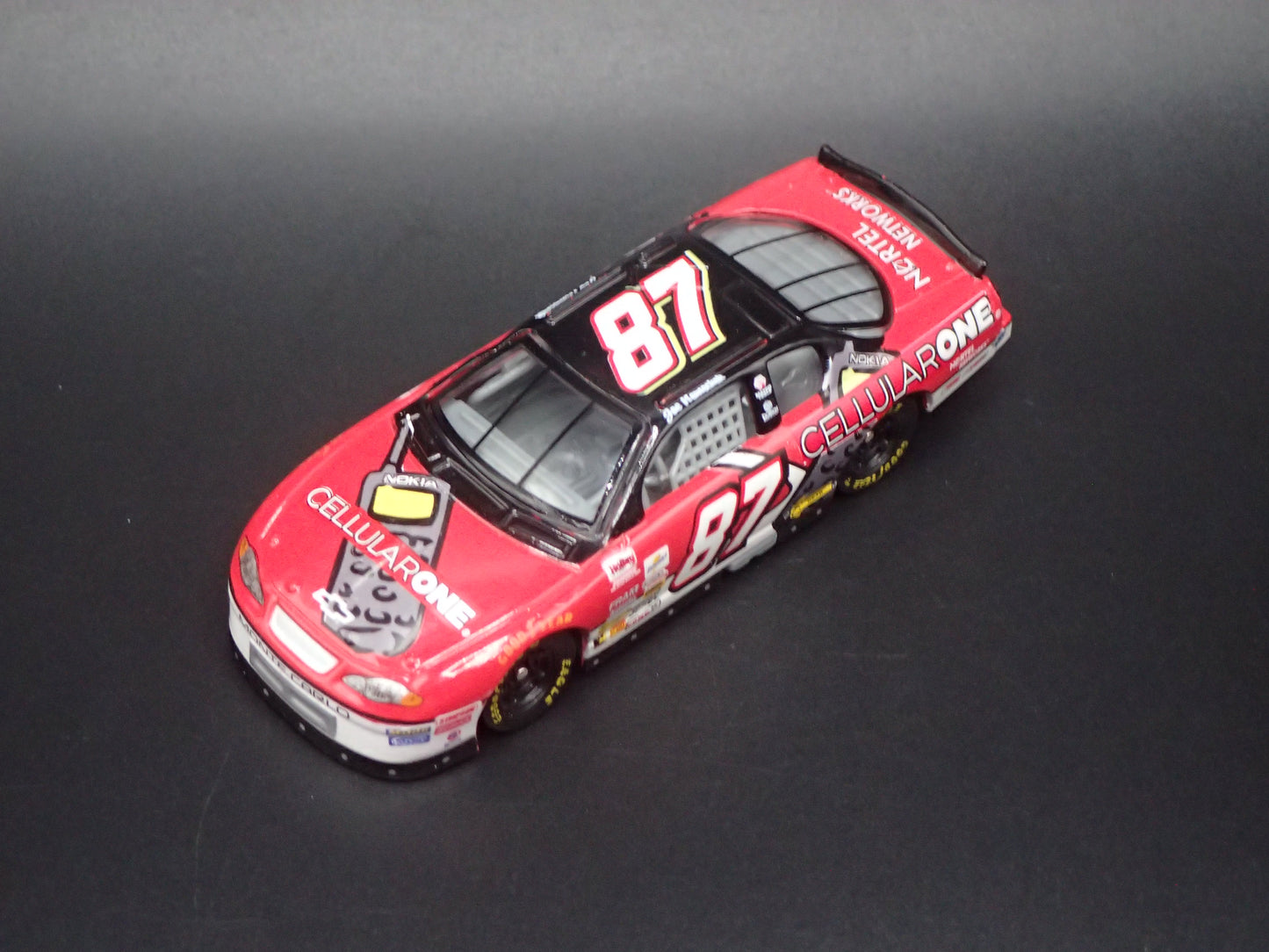 2001 01 CHEVROLET MONTE CARLO 87 JOE NEMECHEK NASCAR 1:64 SCALE DIECAST MODEL CAR