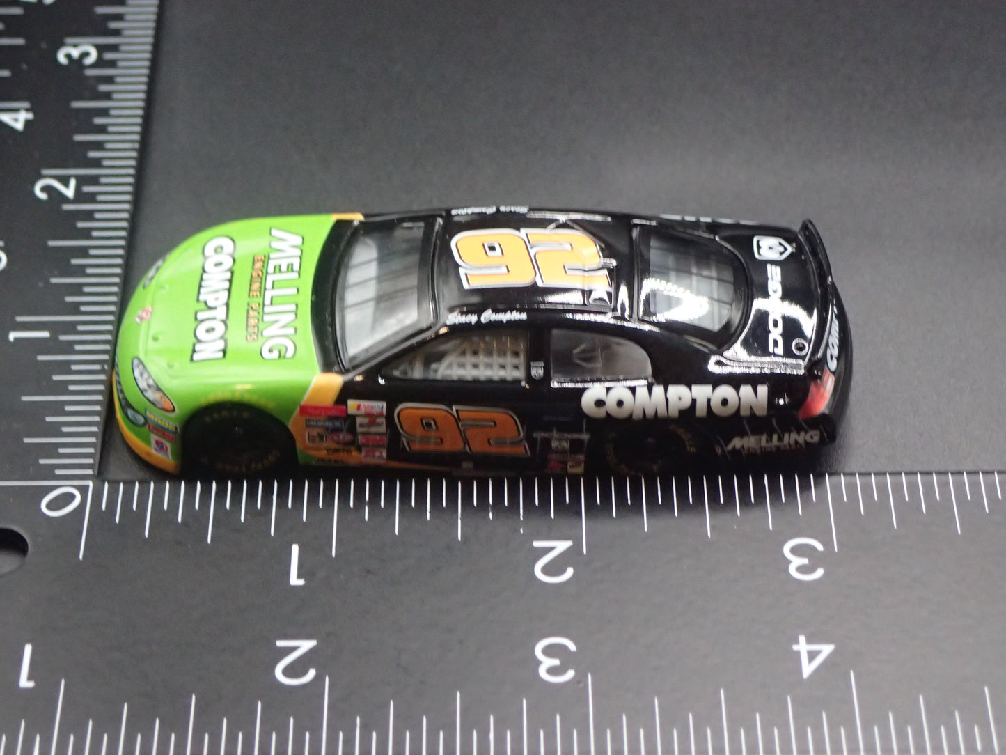 2001 01 DODGE INTREPID 92 STACY COMPTON NASCAR 1:64 SCALE DIECAST MODEL CAR