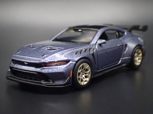 2025-2028 FORD MUSTANG GTD PURPLE 1:64 SCALE COLLECTIBLE DIECAST MODEL CAR-Burning Rubber Toy Company