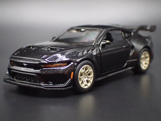 2025-2028 FORD MUSTANG GTD BLACK 1:64 SCALE COLLECTIBLE DIECAST MODEL CAR-Burning Rubber Toy Company